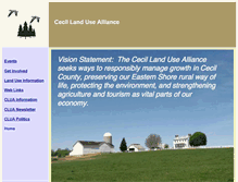 Tablet Screenshot of cecillanduse.org